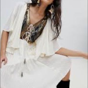 Free People Moonglow Embellished Mini Dress